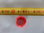 Bagues spirales rouges diamètre 12 mm pour faisan