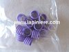 Bagues spirales violettes diamètre 20 mm pour oie